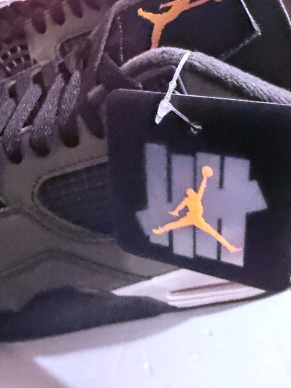 Undefeated x Air Jordan 4 Retro 2025 Green - Size 10 - Brand new with Box - Picture 5 of 14